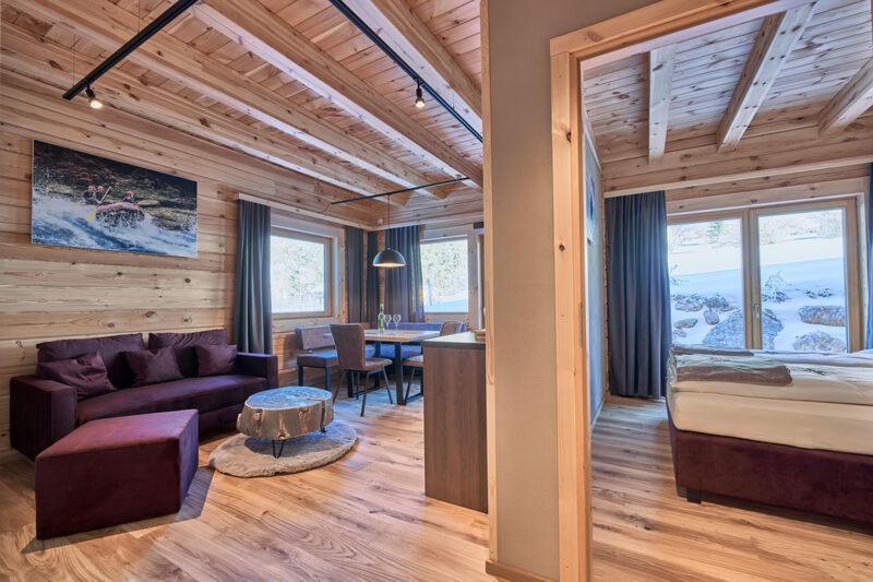 Naturparkresort Xeis Natur Apartments Johnsbach Exterior photo